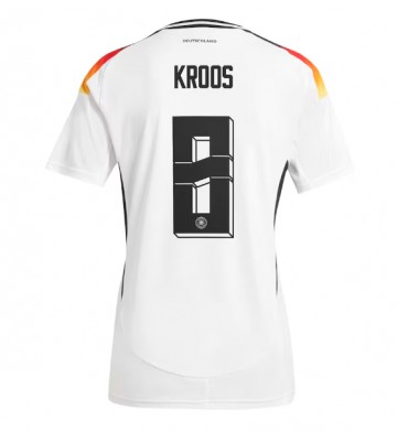 Alemania Toni Kroos #8 Primera Equipación Mujer Eurocopa 2024 Manga Corta